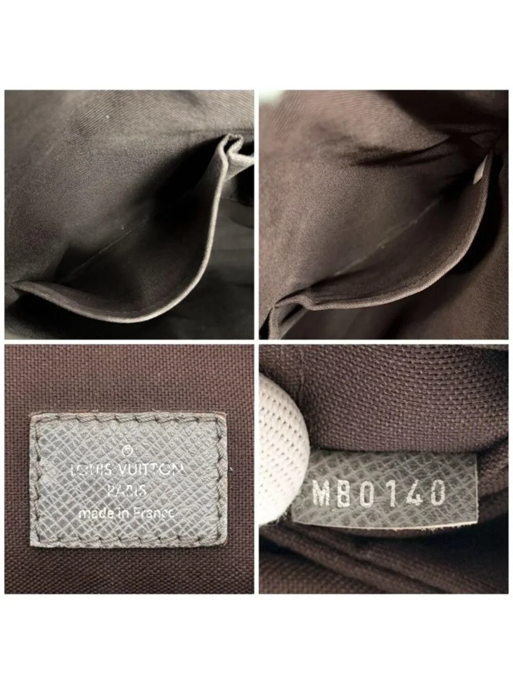 Louis Vuitton Sasha Taiga Shoulder Bag Crossbody Leather Messenger
